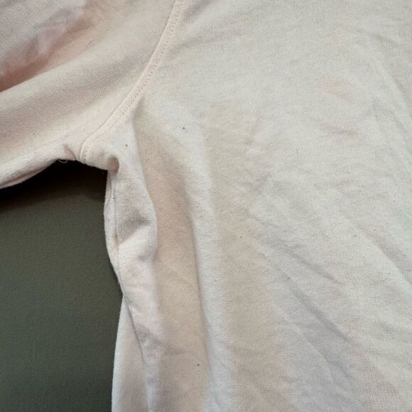 Tommy Hilfiger Women’s Pink Crewneck Size XL Cotton Polyester Rayon Preppy Style - Picture 6 of 15